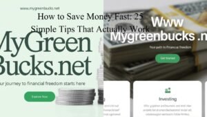 How to Save Money Fast: 25 Simple Tips That Actually Work